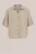 WE Fashion – Dames blouse van linnenmix – Regular fit – Greige – Livaeco™ Viscose –