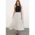 Hoge Taille Polkadot Maxi Rok