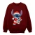 Disney Meisjes Lilo en Stitch Kerstmis Sweatshirt (Bourgondië)