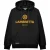 Lambretta Heren Target Logo Hoodie (Zwart)