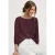 Shirt met 3/4-mouwen en een boothals