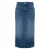 Jupe midi in denim gemengd katoen dames s.Oliver