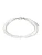 Pilgrim Armband ‘BAKER’  zilver / parelwit