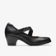 Emily2 Mabel Zwarte Leren Schoenen