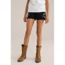 WE Fashion sweatshort zwart