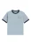 Prohibited Shirt ‘Modern Yuppies’  lichtblauw / donkerblauw / wit