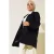 Oversized Geweven Trenchcoat met Zakken