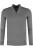 OLYMP Casual Half-Zip Sweater zilvergrijs, Effen