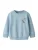 NAME IT Sweatshirt ‘NMMVALEXANDER’  crème / lichtblauw / olijfgroen / donkeroranje