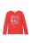 s.Oliver Shirt  neonrood / zwart