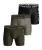 Björn Borg – 3-pack Heren Performance Boxer Shorts | Sportondergoed – Groene Mix