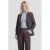 FLURESK blazer – donkerbruin