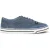 Dolce & Gabbana Blauwe Leren Laag Top Sneakers