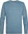 Petrol Trui Basic Blauw heren