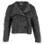 Isabel Marant Etoile Edith Tweed Jas in Zwart Wol