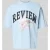 REVIEW T-shirt met logo- en motiefprint