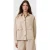 AllSaints Hettie Shacket Sand Brown