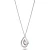 Orphelia ‘Dazzle’ Dames 925 Sterling Zilveren Ketting met Hanger – Zilver ZH-7518/R