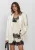 Alix the Label Blazer Dames Ladies Woven Flowy Oversized Blazer,