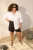 Trendyol Curve Dames Wit Effen Lang Oversized Grote maten Overhemden