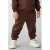 NAME IT MINI joggingbroek met print – bruin
