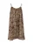 EDITED Jurk ‘Freda’  beige / bruin / zwart