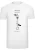 Mister Tee Shirt ‘Depresso’  zwart / wit