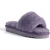 Aus Wooli Australia Womens Schapenvacht Fluff Slippers Paars