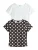Next Shirt  donkerbruin / wit