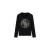 Dames-T-shirt met lange mouwen Guess Round Crystals Logo
