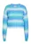 Mymo Gebreide trui Dames Blauw Veelkleurig