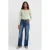 Dames Hoge Taille Recht Model Jeans