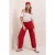 Textuur Relaxed Fit Gebreide Broek