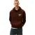 Tommy Jeans Hoodie voor heren met opvallende print op de rug (Bruin)