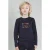 TYGO & vito jersey longsleeve met print – donkerblauw