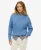 Slouchy Kabelgebreide Trui Blue