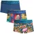 Muchachomalo Heren 3-pack trunks fruit life