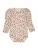Müsli by GREEN COTTON Rompertje/body  beige / donkergroen / pink