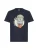 BLEND Shirt ‘BHKURT FUNNY’  nachtblauw / grijs / pastelgroen / oranje