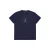 Butcher of Blue regular fit T-shirt met backprint – donkerblauw