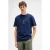 Butcher of Blue regular fit T-shirt met backprint – donkerblauw
