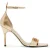 AllSaints Betty Metallic Sanda Gold