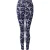 Dare 2B Dames/Dames Influential II Inkt Print Legging (Marine)