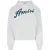 Amiri California Hawaiiaans ontwerp witte hoodie