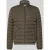 Christian Berg Men Slim fit gewatteerd jack met gevoerde kraag