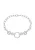faina Armband  zilver / transparant