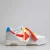 Men’s Off White Out of Office Calf Leather Trainers in Grey red