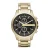 Armani Exchange Hampton – heren horloge – goudkleurig met  band