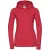 Russell Dames Premium Authentieke Hoodie (3-Lagen Stof) (Klassiek rood)