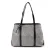 TOM TAILOR Shopper ‘Mirelle’  zwart / wit
